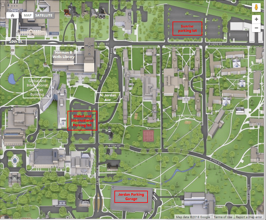 GISB Parking Map